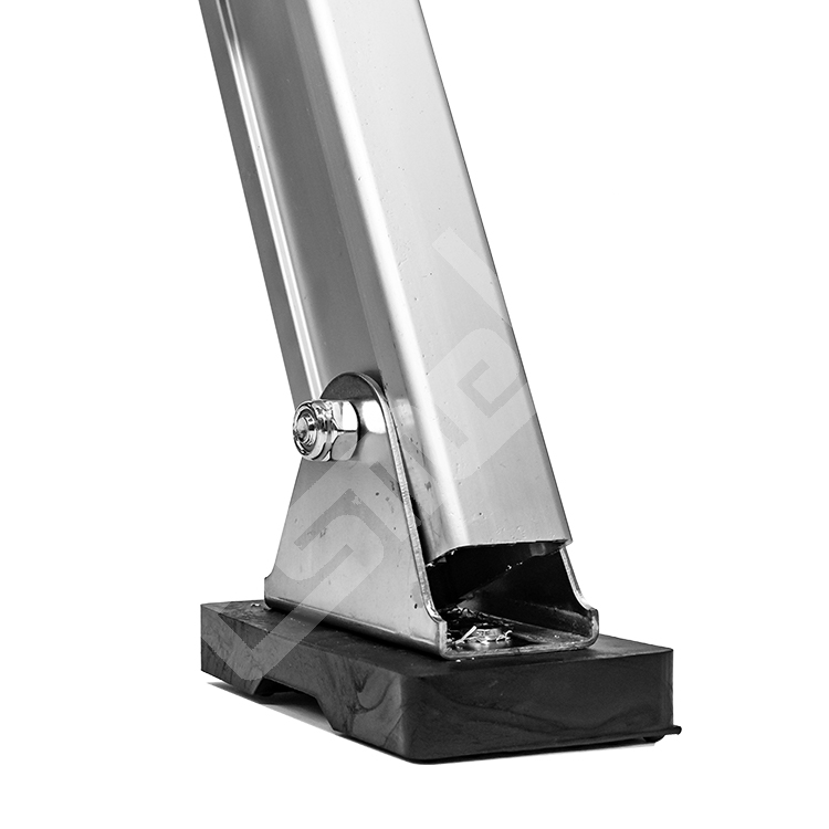 escalera aluminio detalle pata